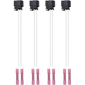 ENA Set of 4 Electrical Ignition Coil Connector Plug Harness Compatible with Hyundai Kia Accent Rio Elantra GT Tucson Optima Soul Sonata Forte5 Forte Koup Elantra Coupe 2011-2020 for PT2910