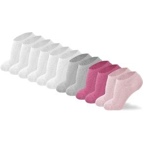No nonsense unisex-child Kids Sport No Show Sock Expantech - 12 Pair Pack
