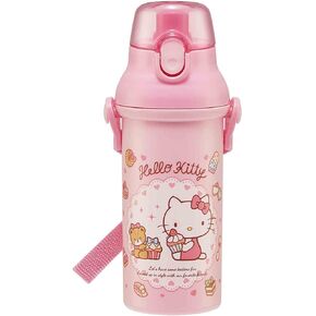 زجاجة مياه هلو كيتي بلاستيك مع حزام 16.23 أونصة - حلويات in Kuwait