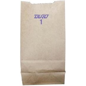 *Duro, 1Lb Brown Paper Bag, Count 500 - Paper/Produce Bags/Grab Varieties & Flavors
