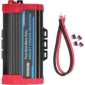 5000W Car Power Inverter DC 12v to 120V AC Converter Fast Pure Sine Inverter Car Adapter