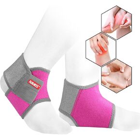 Kids Ankle Brace Supports Breathable Neoprene Ankle Stabilizer Adjustable Child Ankle Protector Wraps Sports Dance Foot Support Arch Supports for Sports Protection Ankle Sprain Joint Pain 2PCS in Kuwait