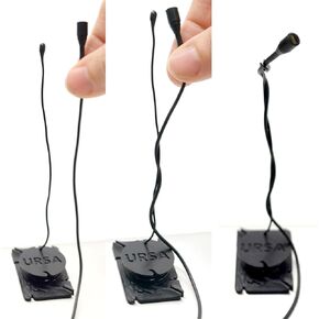 URSA WireRig - Turn any LAV Mic into a Gooseneck. Flexible Copper Wire Extends up to 40cm from the Core, Black