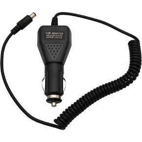 Car 12V/24V Battery Charging DC Adapter Car Charger Cable Line is Compatible with Motorola Kenwood Icom Charger Base