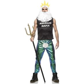 Mens Mermaid Mafia Costume