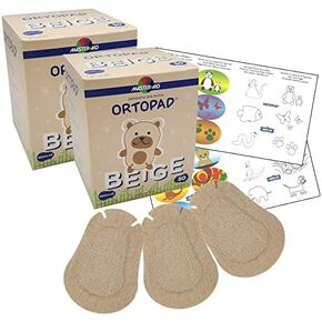 Ortopad® Bamboo Beige, Regular Size, 2 Boxes (100 Patches)