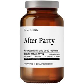 After Party, Dihydromyricetin Supplement | Supports Liver, Metabolism, Energy Levels, Post-Celebration Relief | Feel Refreshed, 650mg Per Pill | 3 Bottles, 72 Servings