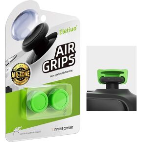 2 Pack Anti-Slip Silicone Thumb Grips,Compatible for Xbox Series X/S,Xbox One,Xbox One X/S Controller,Ergonomic Protective Analog Thumbsticks Cover Custom Joystick Cap,Green