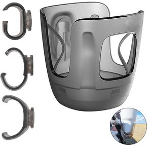 Baby Stroller Cup Holder Compatibile with Vista, Cruz, Minu Strollers Cup Holder Attachment for Vista V2, Cruz V2, Minu V2 Strollers Cup Holder Accessories