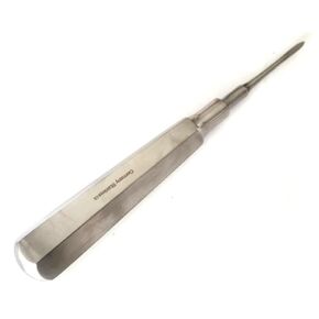 MedTool Heidbrink Root Tip-Picks Elevator H1 Straight H-Handle, Silver