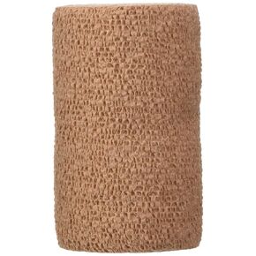 Coban 76816 3M Self-Adherent Wrap, Single, Tan, 4" x 5 Yards Size