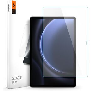 Spigen Tempered Glass Screen Protector GlasTR Slim Designed for Galaxy Tab S9 FE Plus [9H Hardness/Case-Friendly]