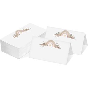 Forest Adventure Camping Place Cards Tent Style Cards – 25 Cards per Pack – Forest Adventure Camping Party Supplies Decorations – Baby Shower Party Favors Birthday Party(TAIKA-003)