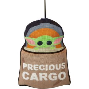 Plasticolor 005355R01 Star Wars Baby Yoda Sachet Style Air Freshener for Car Truck or SUV