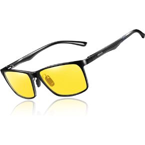 ANYLUV Polarized Sunglasses-Men Mens-Sunglasses Sun-Glasses: Luxury Al-Mg Metal UV400 Protection Fishing Driving Golf