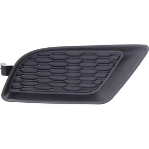 KarParts360 For Dodge Charger Fog Light Cover 2011 12 13 2014 Passenger Side | Black | SE/SXT Model | CH1039131 | 68092570AA