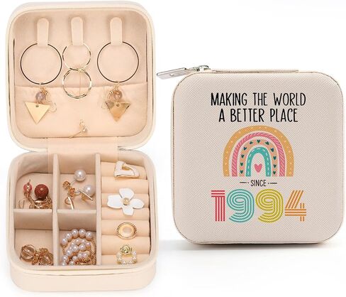 80th Birthday Gifts for Women 80 Year Old Birthday Gifts Birthday Decorations 1944 Birthday Gifts for Women 80th Birthday Gift Ideas 80 Year Old Travel Jewelry Box for Grandma in Saudi Arabia