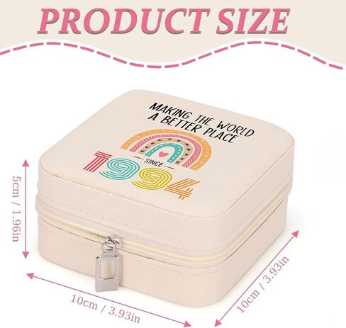 80th Birthday Gifts for Women 80 Year Old Birthday Gifts Birthday Decorations 1944 Birthday Gifts for Women 80th Birthday Gift Ideas 80 Year Old Travel Jewelry Box for Grandma in Saudi Arabia