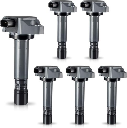 ENA Set of 6 Ignition Coil Pack 2008 2009 2010 2012 2013 2014 2015 2016 Compatible with Acura Honda Odyssey Pilot Ridgeline Acura RDX RL TL MDX ZDX 3.5 3.7 Coils for UF624 30520RN0A01 in Saudi Arabia