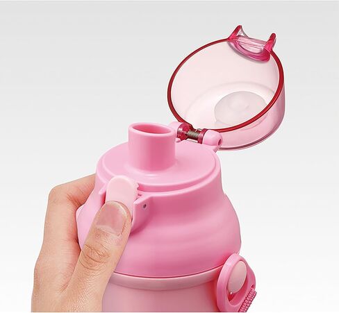 زجاجة مياه هلو كيتي بلاستيك مع حزام 16.23 أونصة - حلويات in Kuwait