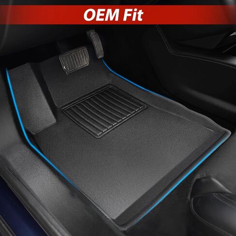 TAPTES لسجادات أرضية Tesla Model S 2024 2023 2022 2021 2020، لسجادات أرضية Tesla Model S لجميع الأحوال الجوية - متوافقة مع ملحقات Model S 2020-2024 (3 قطع/مجموعة) in Kuwait