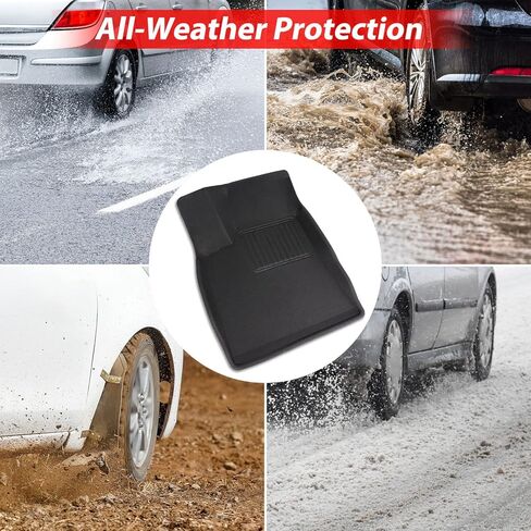 TAPTES لسجادات أرضية Tesla Model S 2024 2023 2022 2021 2020، لسجادات أرضية Tesla Model S لجميع الأحوال الجوية - متوافقة مع ملحقات Model S 2020-2024 (3 قطع/مجموعة) in Kuwait