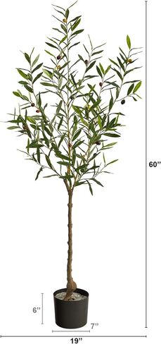 Nearly Natural 5ft. Olive Artificial Tree in Saudi Arabia