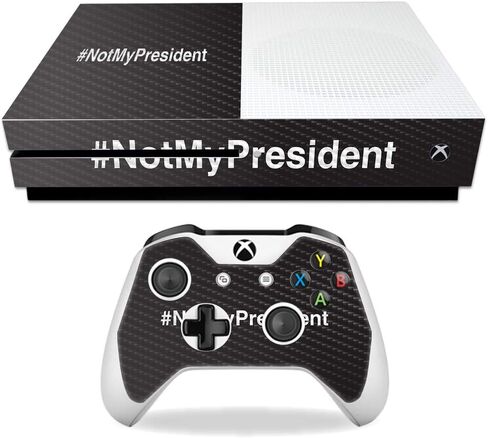 MightySkins Carbon Fiber Skin for Microsoft Xbox One S - Girl Boss | Protective, Durable Textured Carbon Fiber Finish | Easy to Apply, Remove, and Change Styles | Made in The USA in Saudi Arabia