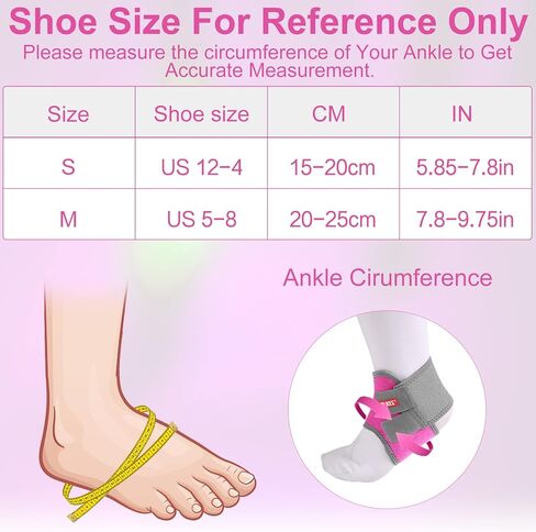 Kids Ankle Brace Supports Breathable Neoprene Ankle Stabilizer Adjustable Child Ankle Protector Wraps Sports Dance Foot Support Arch Supports for Sports Protection Ankle Sprain Joint Pain 2PCS in Kuwait
