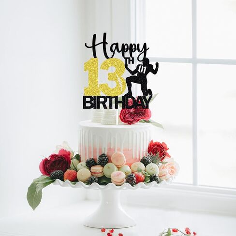 كرة القدم سعيد 11 عيد ميلاد كعكة توبر، 11 سنة، الأولاد هبوط الرجبي الرياضة موضوع عيد ميلاد لوازم زينة الحفلات in Saudi Arabia