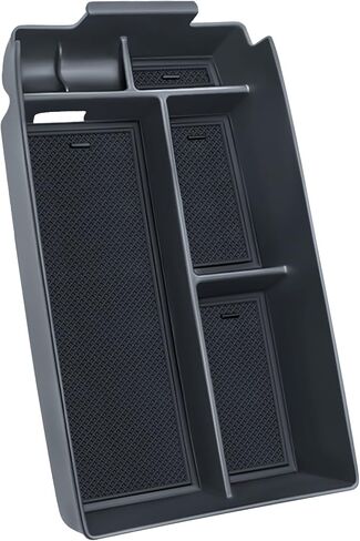 Center Console Organizer Tray Compatible with Ford Escape 2020-2023 2024 and Ford Bronco Sport 2021-2023 2024 Accessories,ABS Material Hidden Secondary Storage box -Blcak in Saudi Arabia