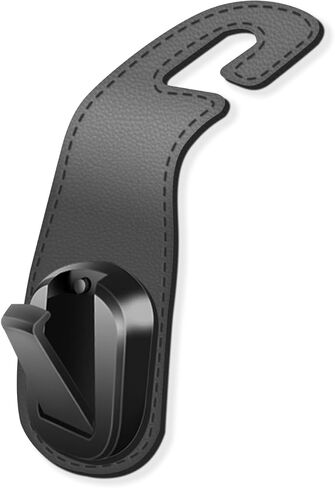 Car Seat Hooks, Magnetic Leather Purse Hanger, Universal Multifunctional Car Bag Hooks, Car Accessories Interior for Bag, Back Seat Organizer Car Hidden Hook, Headrest Hooks for Car in Kuwait