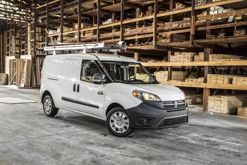 حامل سلم على سقف الشاحنة عالي التحمل مقاس 48 بوصة - سعة 500 رطل، يناسب 2013-On Ram ProMaster City، لمسة نهائية بيضاء مضادة للتآكل in Kuwait