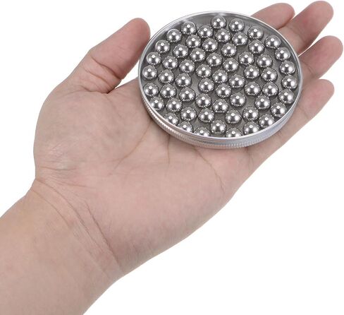60pcs Precision Balls 9mm Diameter 304 Stainless Steel for Bearings in Saudi Arabia