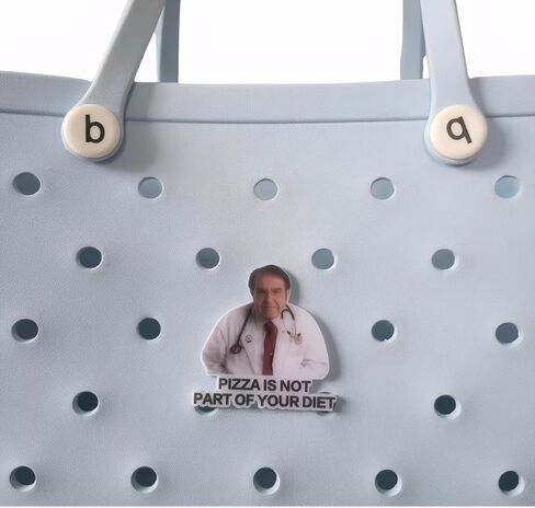 Dr Now Charms for Bogg Bag, 3" Acrylic funny Accessories for Doctor & Nurse in Saudi Arabia