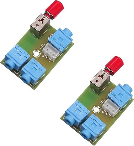 HiLetgo 2pcs Audio Switching Board 3.5mm Audio Input A/B Optional Output Audio Switch Module in Saudi Arabia