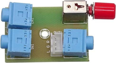 HiLetgo 2pcs Audio Switching Board 3.5mm Audio Input A/B Optional Output Audio Switch Module in Saudi Arabia