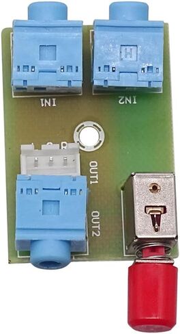 HiLetgo 2pcs Audio Switching Board 3.5mm Audio Input A/B Optional Output Audio Switch Module in Saudi Arabia