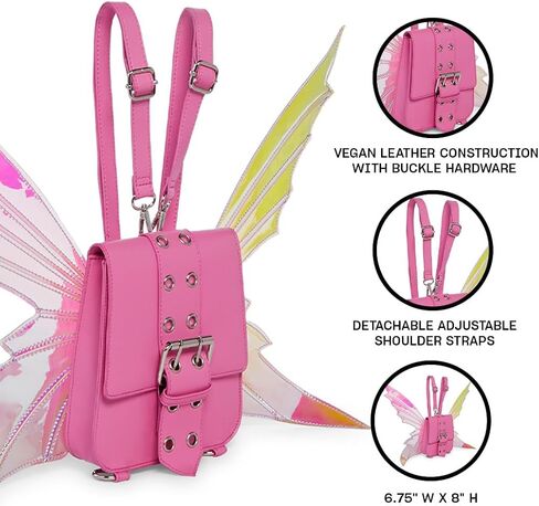 Dolls Kill Fairy Code Mini Backpack White in Saudi Arabia