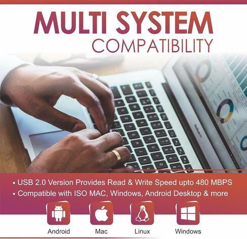 SUHSAI Portable 1TB External Hard Drive, HDD Backup Storage with USB 2.0 Fast Data Transfer, Ultra Slim & Light Hard Disk 2.5" Compatible with PC, Mac, Window, Laptop, and Desktop (Black) in Saudi Arabia