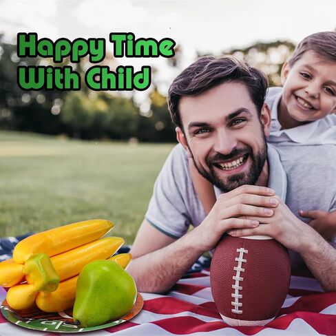 40 قطعة من الأطباق الورقية الرياضية لكرة القدم والبيسبول وحفلات كرة القدم وديكورات أعياد الميلاد الرياضية وطبق مستدير ولوحة لمس الحلوى للأطفال وحفلات الباب الخلفي، مقاس 17.78 سم ونمطين (كرة القدم) in Saudi Arabia