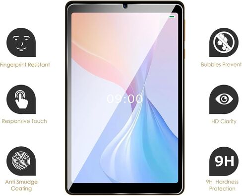 Tempered Glass Screen Protector For Walmart Onn 8 2024 8" Tablet HD Clear Screen Film Anti-Scratch High Sensitivity Ultra Thin For Walmart Onn 8 2024 Released tablet (2) in Kuwait