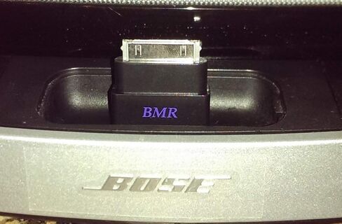جهاز استقبال موسيقى بلوتوث BMR A2DP + محول طاقة لـ Bose SoundDock I، محمول ومموج in Kuwait