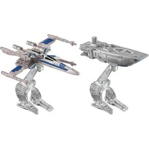 Hot Wheels Star Wars: The Force Awakens First Order Transporter vs. X-Wing Fighter Starship 2-Pack