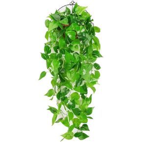 Metamonde 8m Artificial Hanging Plants, Fake Ivy Fake Ivy Leaves Used for Wedding Walls House Room Courtyard Indoor Outdoor Home Shelf Office Decoration