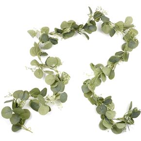 2 Packs 11Ft Artificial Black & Orange Rose Leaves Fake Vine for Home, Halloween, Restaurant, Cafe & Party Decorative Plant Garland