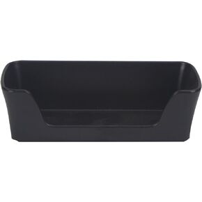 Storex Recycled Business Card Holder, 4.38 x 1.38 x 1.88 Inches, Black (70170A06C)