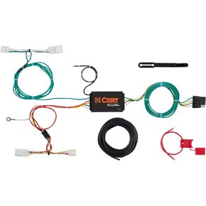 CURT 56309 Vehicle-Side Custom 4-Pin Trailer Wiring Harness, Fits Select Scion iM, Toyota Corolla