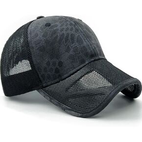Mens Camo Mesh Baseball Hat American Flag USA Eagle Tactical Operator Patriotic Caps US Army Military OCP Ball Hats