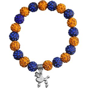 CENWA Sorority Bracelet Sorority Gift Sorority Jewelry(Poddle bead- br)